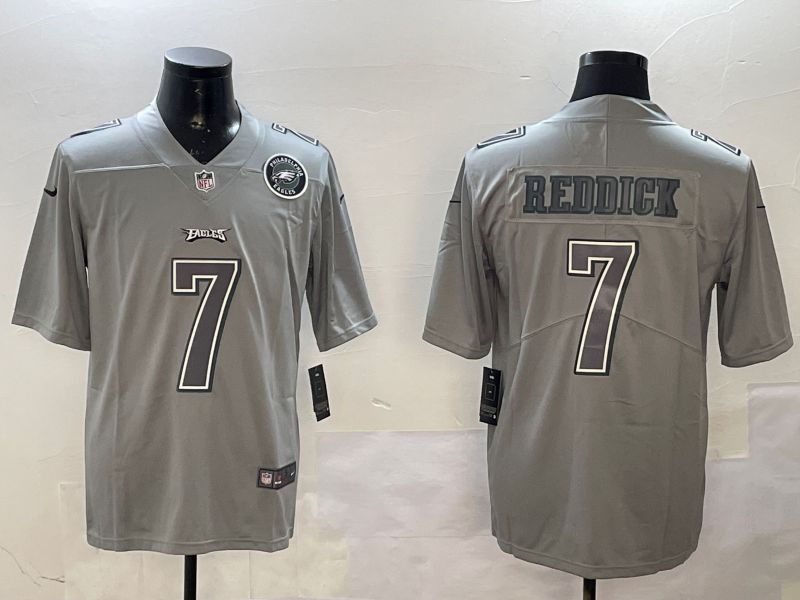 Men Philadelphia Eagles #7 Reddick Grey 2025 Nike Vapor Limited NFL Jersey style 2102->philadelphia eagles->NFL Jersey
